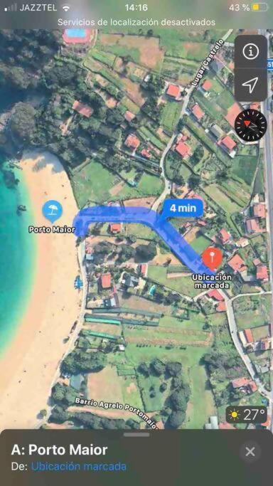 Casa Jardin 100M Playa Alojamientos Vacay Bueu Eksteriør billede